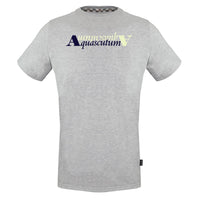 Aquascutum Reflection Logo Grey T-Shirt - Nova Clothing