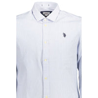 U.S. POLO ASSN. Slim Fit French Collar Embroidered Shirt