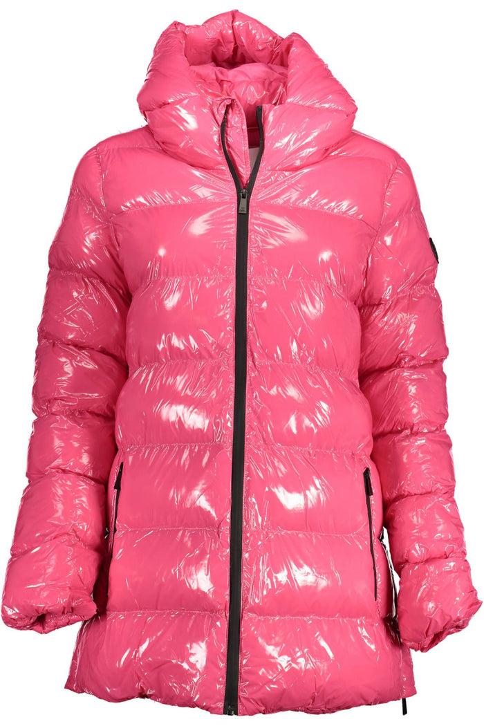 U.S. POLO ASSN. Chic Pink Hooded Jacket with Side Slits