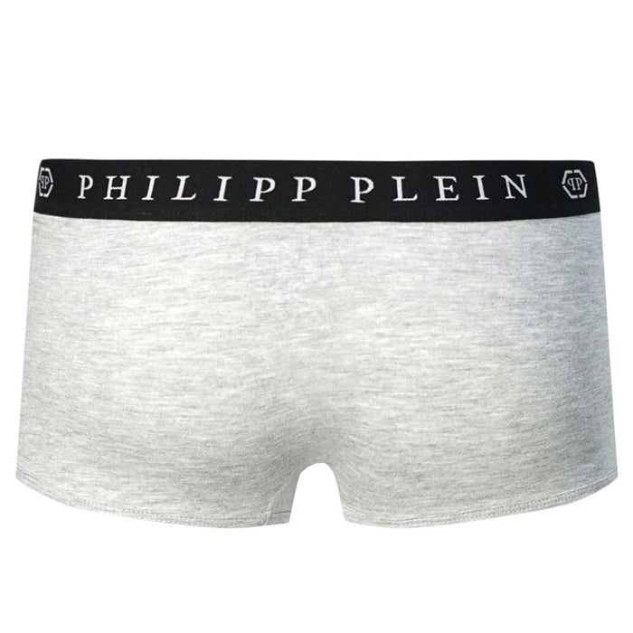 Philipp Plein Mens Boxer Shorts Uupb01 94 Grey