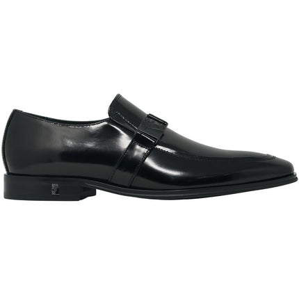 Versace Collection V90323S VM00029 V000C Leather Black Shoes